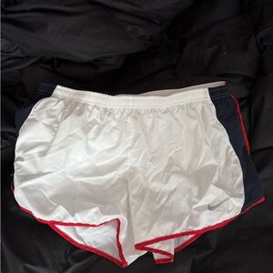 White Blue Red Nike Shorts